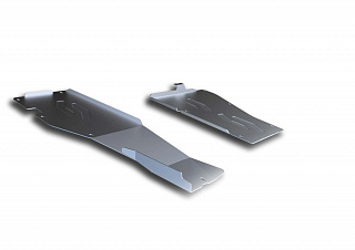 Алюминиевая защита топливных трубок Rival на Honda Pilot 2012-2016 3,5 (толщина 4 мм)