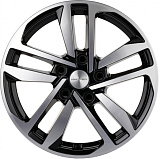 Khomen Wheels KHW1612 (Huyndai/Kia) 6,5x16 5x114,3 ET50 dia 67,1 black-FP