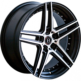 satIn black - machIned face