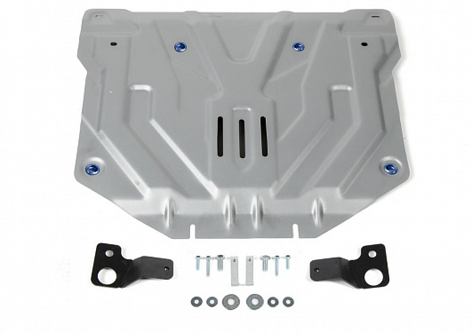 Алюминиевая защита картера + КПП Rival на Honda CR-V 2017- 2.0; 2.4 (толщина 4 мм)