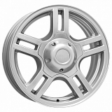 K&K УАЗ-Патриот 7x16 5x139,7 ET35 dia 108,5 сильвер