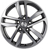 Khomen Wheels KHW1612 (Qashqai/Tiida) 6,5x16 5x114,3 ET40 dia 66,1 gray-FP