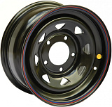 Offroad wheels УАЗ 8x16 5x139,7 ET-25 dia 110 черный