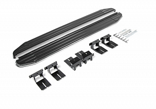 Порог-площадка Rival Premium для Jeep Grand Cherokee 2010-2013-