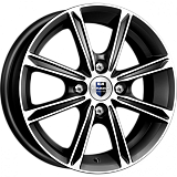 K&K Флэш 5x13 4x100 ET45 dia 67,1 алмаз черный Россия