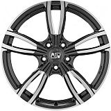 MSW 73 8x18 5x112 ET42 dia 73 grey full polished